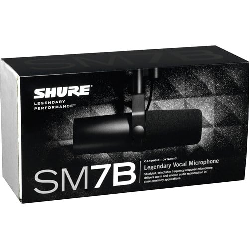 Shure SM7B - Cardioid Dynamic Vocal Microphone Shure SM7B - Cardioid Dynamic Vocal Microphone