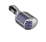 Shure Super 55 Supercardioid Dynamic Microphone (Silver with Blue Foam) Shure Super 55 Supercardioid Dynamic Microphone (Silver with Blue Foam)