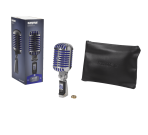 Shure Super 55 Supercardioid Dynamic Microphone (Silver with Blue Foam) Shure Super 55 Supercardioid Dynamic Microphone (Silver with Blue Foam)