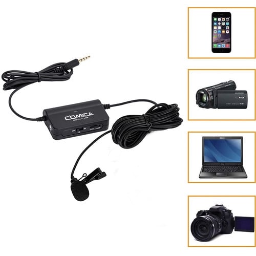 Comica Audio SIG.LAV V05 Omnidirectional Lavalier Microphone Comica Audio SIG.LAV V05 Omnidirectional Lavalier Microphone