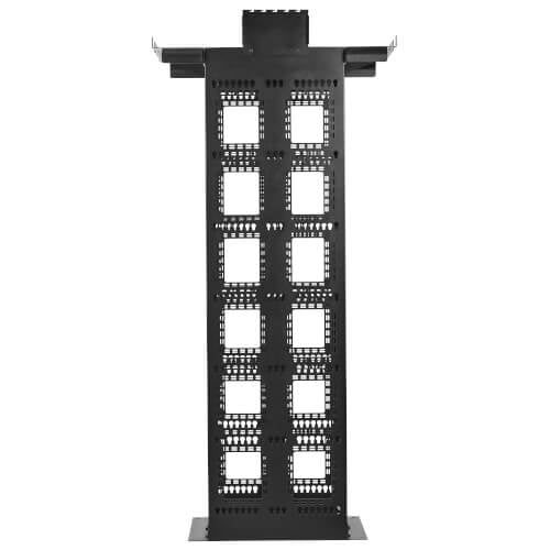 Tripp Lite SR2POSTDP24HD 45U Heavy Duty 2 Post Open Frame 24 Inch Deep SmartRack Tripp Lite SR2POSTDP24HD 45U Heavy Duty 2 Post Open Frame 24 Inch Deep SmartRack