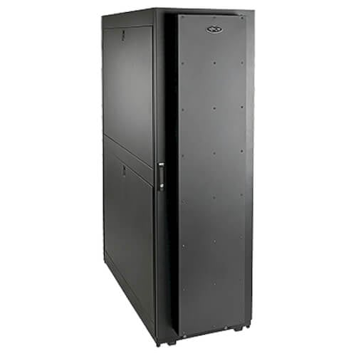 Tripp Lite SRQP42UB Standard Depth 42U Cabinet with Sound Suppression SmartRack Tripp Lite SRQP42UB Standard Depth 42U Cabinet with Sound Suppression SmartRack