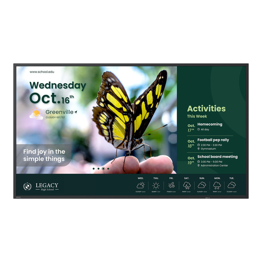 BenQ ST04 Smart Signage 43-inch 4K Digital Signage Display – ST4304