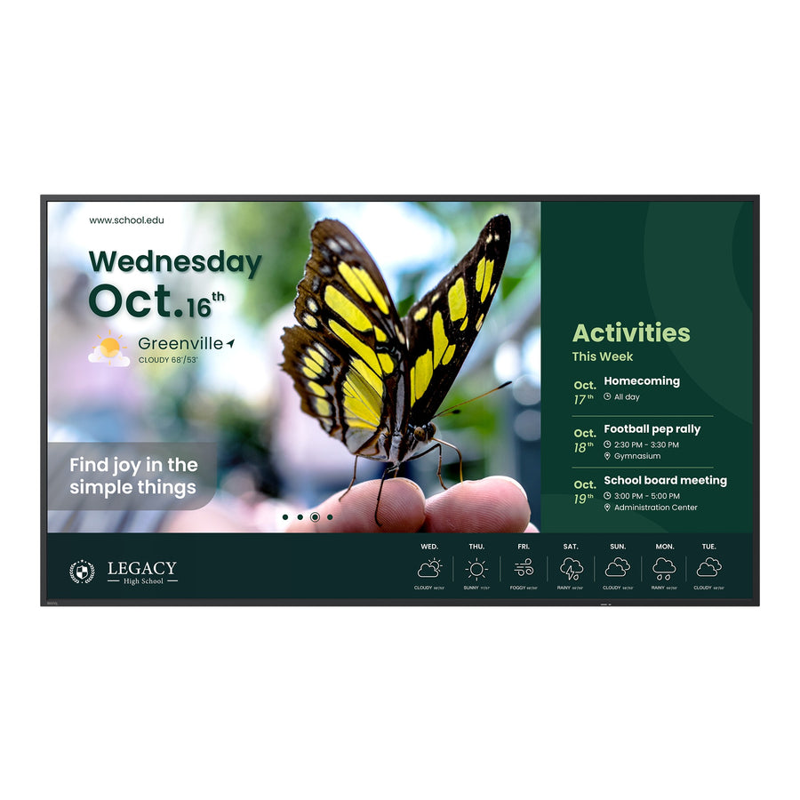 BenQ ST04 Smart Signage 55-inch 4K Digital Signage Display – ST5504