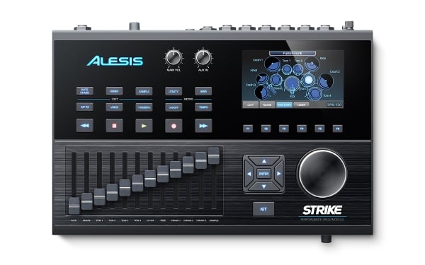 Alesis Strike Kit Eight-Piece Professional Electronic Drum Kit with Mesh Heads Alesis Strike Kit Eight-Piece Professional Electronic Drum Kit with Mesh Heads
