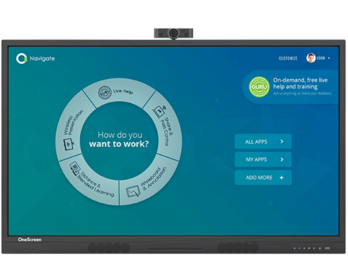 This image is about OneScreen Solutions - T6 75 This image is about OneScreen Solutions - T6 75