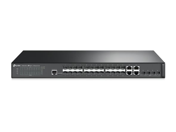 TP-Link JetStream 28-Port Gigabit SFP L2 Managed Switch TP-Link JetStream 28-Port Gigabit SFP L2 Managed Switch