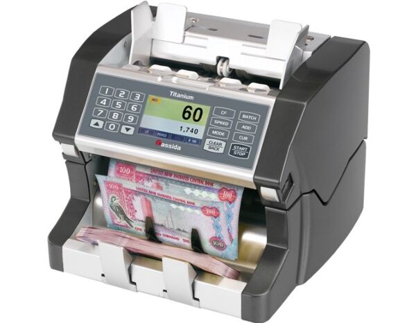 Cassida Titanium-3 Currency Counting Machine Cassida Titanium-3 Currency Counting Machine