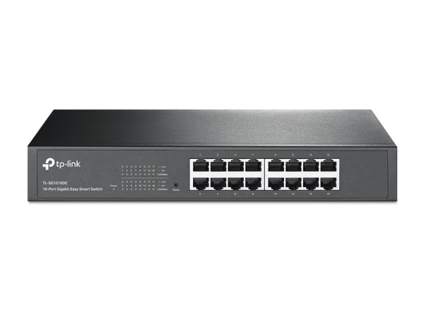 TP-Link TL-SG1016DE 16-Port Gigabit Easy Smart Switch TP-Link TL-SG1016DE 16-Port Gigabit Easy Smart Switch