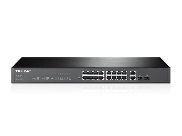 TP-Link TL-SL2218 16-Port 10/100Mbps + 2-Port Gigabit Smart Switch TP-Link TL-SL2218 16-Port 10/100Mbps + 2-Port Gigabit Smart Switch