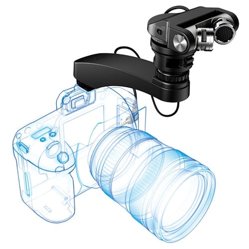 Tascam TM-2X Stereo XY Condenser DSLR Microphone Tascam TM-2X Stereo XY Condenser DSLR Microphone