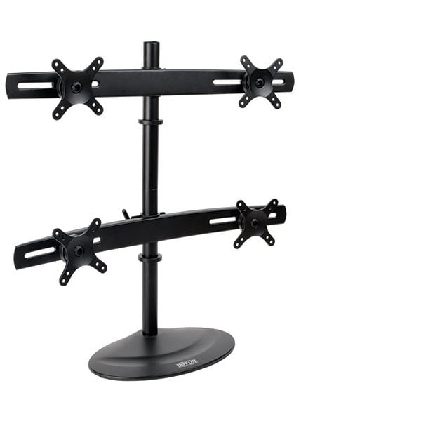 Tripp Lite Quad Monitor Mount Stand for 10 Tripp Lite Quad Monitor Mount Stand for 10