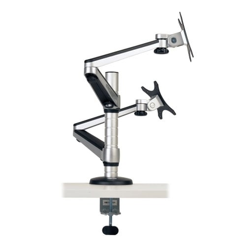 Tripp Lite Dual Full Motion Flex Arm Desk Clamp for 13 Tripp Lite Dual Full Motion Flex Arm Desk Clamp for 13