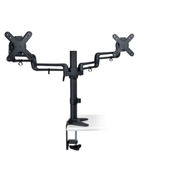 Tripp Lite Dual Full Motion Flex Arm Desk Clamp for 13 Tripp Lite Dual Full Motion Flex Arm Desk Clamp for 13