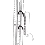 Tripp Lite SmartRack Bracket Accessory, Enables Vertical Installation of 1U PDUs, Power Strips and Surge Protectors Tripp Lite SmartRack Bracket Accessory, Enables Vertical Installation of 1U PDUs, Power Strips and Surge Protectors