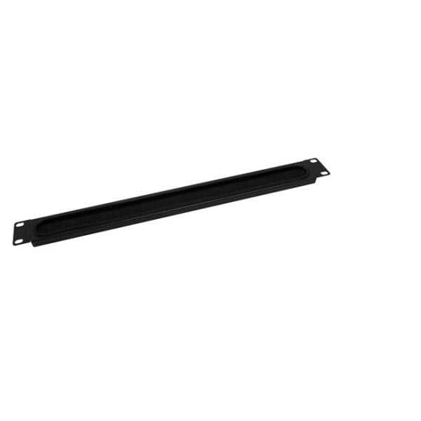 Tripp Lite SmartRack 1U Cable Pass-Through Panel with Brush Strip Tripp Lite SmartRack 1U Cable Pass-Through Panel with Brush Strip