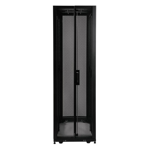 Tripp Lite SmartRack 42U Standard-Depth Open Frame Rack With Doors & Side Panels Tripp Lite SmartRack 42U Standard-Depth Open Frame Rack With Doors & Side Panels