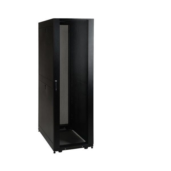 Tripp Lite SmartRack 42U Shallow-Depth Rack Enclosure Cabinet with Doors & Side Panels Tripp Lite SmartRack 42U Shallow-Depth Rack Enclosure Cabinet with Doors & Side Panels