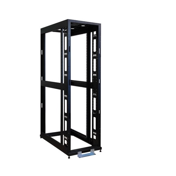 Tripp Lite SmartRack 45U 4-Post Mid-Depth Open Frame Rack Tripp Lite SmartRack 45U 4-Post Mid-Depth Open Frame Rack