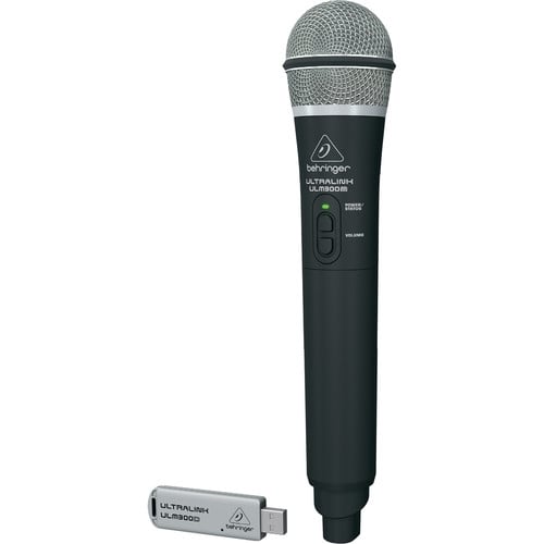 Behringer ULM300USB 2.4 GHz Digital Wireless System with Handheld Microphone Behringer ULM300USB 2.4 GHz Digital Wireless System with Handheld Microphone