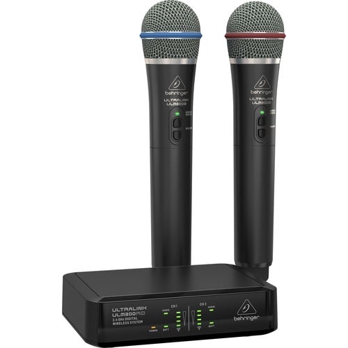 Behringer ULM302MIC Digital Wireless Handheld Microphone System Behringer ULM302MIC Digital Wireless Handheld Microphone System