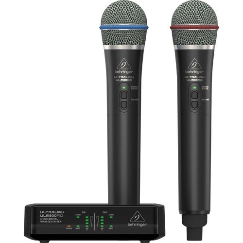 Behringer ULM302MIC Digital Wireless Handheld Microphone System Behringer ULM302MIC Digital Wireless Handheld Microphone System
