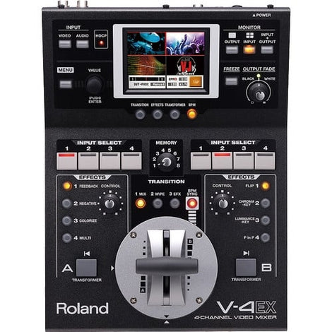 Roland V-4EX 4-Channel Digital Video Mixer with Effects