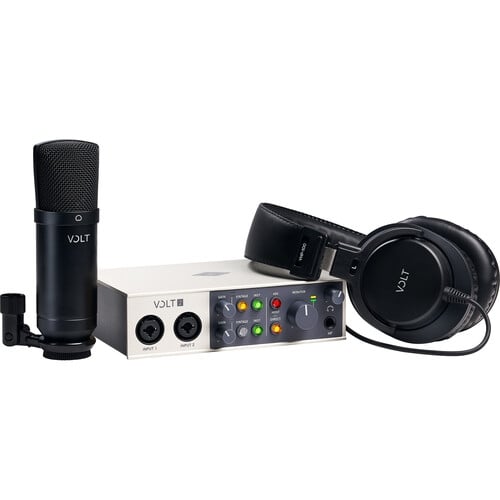 Universal Audio Volt 2 Studio Pack Home Studio Recording Bundle Universal Audio Volt 2 Studio Pack Home Studio Recording Bundle