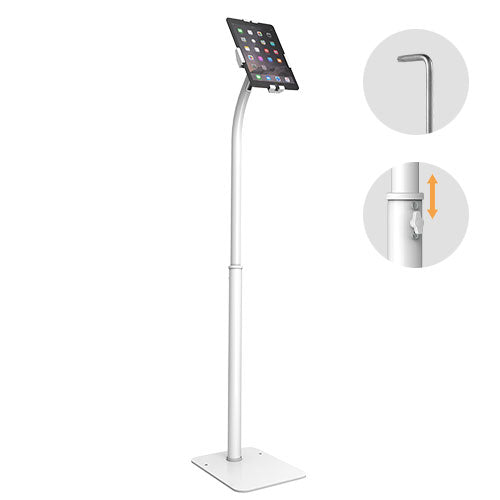 VSYS VPAD33-01 Anti-Theft Tablet Floor Stand for 7.9"–11" Tablets, 1 kg