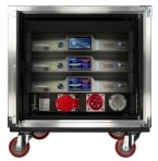 Crown VRack-4x3500HD Enclosure W/PWR Dostro Amplifier Rack Crown VRack-4x3500HD Enclosure W/PWR Dostro Amplifier Rack