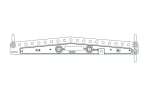 JBL VTX A12 AF EB Array Frame Extension Bar JBL VTX A12 AF EB Array Frame Extension Bar