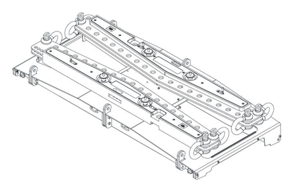 JBL VTX A12 AF EB Array Frame Extension Bar JBL VTX A12 AF EB Array Frame Extension Bar