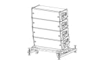 JBL VTX A12 VT Vertical Transporter Ground Stack JBL VTX A12 VT Vertical Transporter Ground Stack