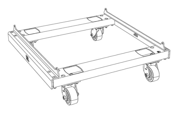 JBL Vertical Transport cart for 4 x VTX B18 Enclosures JBL Vertical Transport cart for 4 x VTX B18 Enclosures