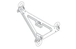 JBL VTX Delta High Quality Universal Delta Plate Accessory JBL VTX Delta High Quality Universal Delta Plate Accessory