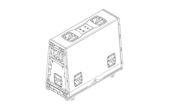 JBL VTX S28 ACC Accessory Cover and Castorboard JBL VTX S28 ACC Accessory Cover and Castorboard