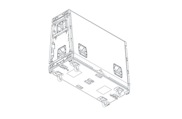 JBL VTX S28 ACC Accessory Cover and Castorboard JBL VTX S28 ACC Accessory Cover and Castorboard