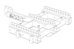 JBL VTX V20 AF EB Array Frame Extension Bar JBL VTX V20 AF EB Array Frame Extension Bar