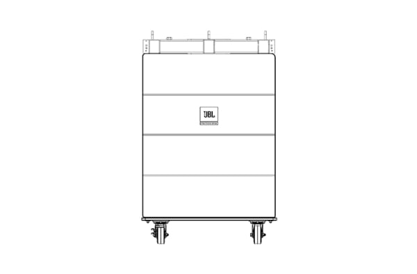 JBL VTX V20 VT CVRW Vertical Transporter Cover Wrap JBL VTX V20 VT CVRW Vertical Transporter Cover Wrap