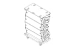 JBL VTX A12 VT CVR Vertical Transporter Cover JBL VTX A12 VT CVR Vertical Transporter Cover