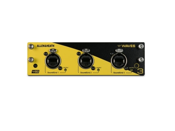 Allen & Heath M-SQ-SWAVES3-A dLive/Avantis Audio Networking Card Allen & Heath M-SQ-SWAVES3-A dLive/Avantis Audio Networking Card