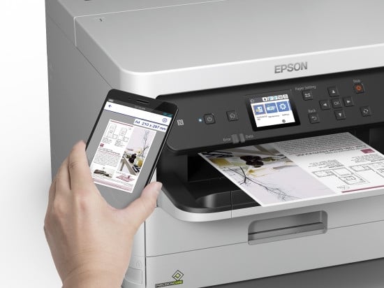Epson C11CG05402BY WF-C5290DW Fast small workgroup printer Epson C11CG05402BY WF-C5290DW Fast small workgroup printer