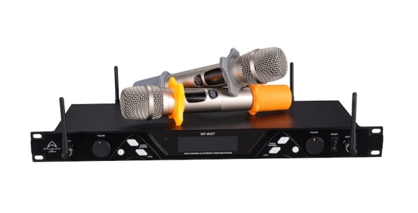 Wharfedale Pro WF-800T UHF Double Handheld Wireless Microphone Wharfedale Pro WF-800T UHF Double Handheld Wireless Microphone