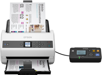 Epson B11B251401BD WorkForce DS-970N High-volume sheet-fed scanner