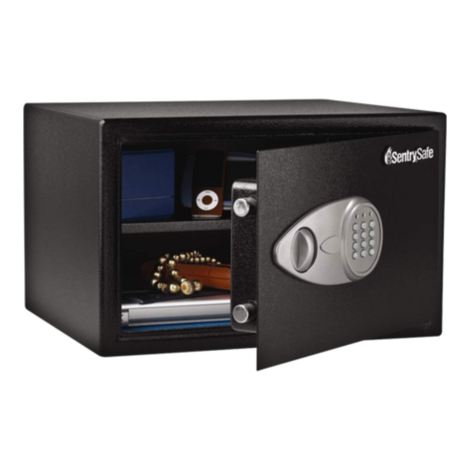 SENTRY X125 SECURITY SAFE