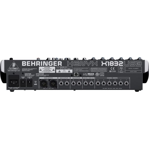 Behringer X1832USB Premium 18-Input 3/2-Bus Mixer Behringer X1832USB Premium 18-Input 3/2-Bus Mixer