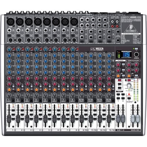 Behringer X2222USB Premium 22-Input 2-2 Bus Mixer Behringer X2222USB Premium 22-Input 2-2 Bus Mixer
