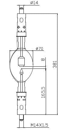 Christie CP4230 / Replacement Lamp XD6001HTP/G Christie CP4230 / Replacement Lamp XD6001HTP/G
