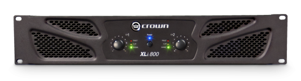 Crown XLi800 Two-Channel 300W Power Amplifier Crown XLi800 Two-Channel 300W Power Amplifier
