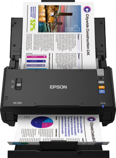 Epson B11B234401BL WorkForce DS-520 & V19 A4 document scanner Epson B11B234401BL WorkForce DS-520 & V19 A4 document scanner